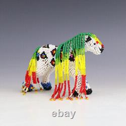 Native American Zuni Beaded Horse By Denise & Faron Gchachu