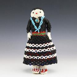 Native American Zuni Beaded Maiden By Anita Mahkee