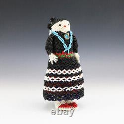 Native American Zuni Beaded Maiden By Anita Mahkee