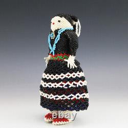 Native American Zuni Beaded Maiden By Anita Mahkee