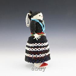 Native American Zuni Beaded Maiden By Anita Mahkee