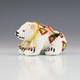 Native American Zuni Beaded Polar Bear By Denise & Faron Gchachu