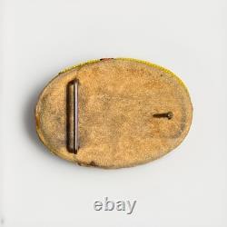 Native American beaded belt buckle. Hand crafted-one of a kind. Southwest motif Native American beaded belt buckle. Hand crafted-one of a kind. Southwest motif