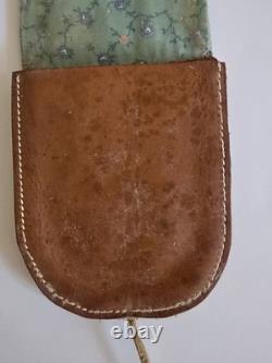 Native American pictorial beaded bag and dating around 1900s era