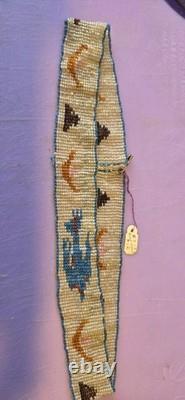 Native American-style beaded band 1800-1900 Century- Plains Indian Artwork