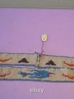 Native American-style beaded band 1800-1900 Century- Plains Indian Artwork