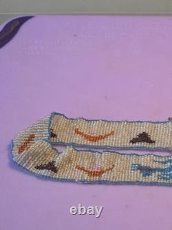 Native American-style beaded band 1800-1900 Century- Plains Indian Artwork