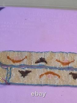 Native American-style beaded band 1800-1900 Century- Plains Indian Artwork