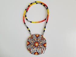 Native Beaded Medallon