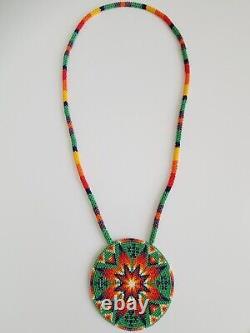 Native Beaded Medallon