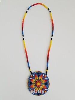 Native Beaded Medallon