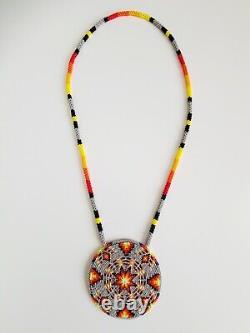 Native Beaded Medallon