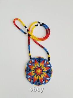 Native Beaded Medallon