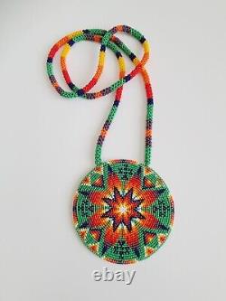 Native Beaded Medallon