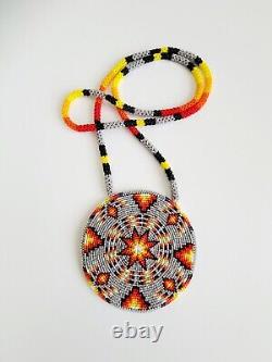 Native Beaded Medallon