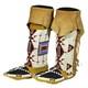 Native Girl's Beaded Moccasins With Leggings Powwow Regalia LGM02