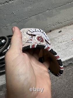 Native Pride Hat Cap New Beads Native American Beadwork Native Beaded Hat