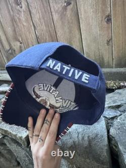 Native Pride Hat Cap New Beads Native American Beadwork Native Beaded Hat