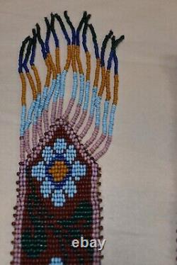 Native american beaded sash