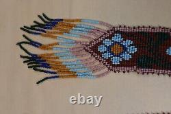 Native american beaded sash