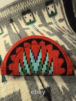 Navajo Native American Hand Beaded Change Purse