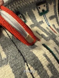 Navajo Native American Hand Beaded Change Purse