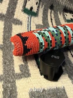 Navajo Native American Hand Beaded Change Purse