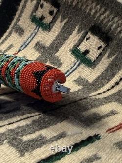 Navajo Native American Hand Beaded Change Purse