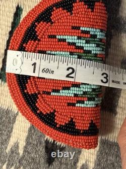 Navajo Native American Hand Beaded Change Purse