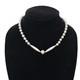 Navajo Sterling Bead Necklace 16 5/8