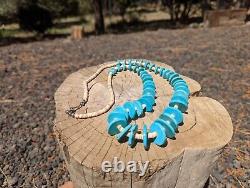 Navajo Turquoise Necklace Handmade Native American Jewelry SouthWestArtisans