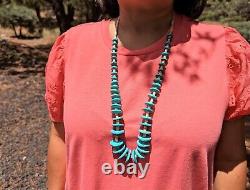 Navajo Turquoise Necklace Handmade Native American Jewelry SouthWestArtisans