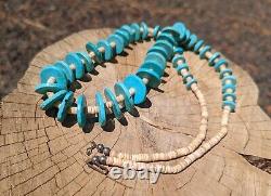 Navajo Turquoise Necklace Handmade Native American Jewelry SouthWestArtisans