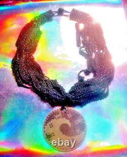 Navajo Zuni Shaman Healing Clairaudience Psychic Spirit Guide Beaded Necklace