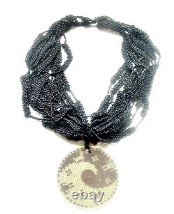 Navajo Zuni Shaman Healing Clairaudience Psychic Spirit Guide Beaded Necklace