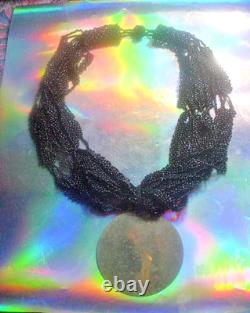 Navajo Zuni Shaman Healing Clairaudience Psychic Spirit Guide Beaded Necklace