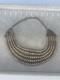 Necklace Southwestern Navajo pearl STERLING SILVER 115 GRAMS WB#1