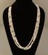 Nestoria Coriz Santo Domingo Kewa Natural Wampum Bead Necklace 25.5