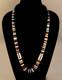 Nestoria Coriz Vintage Graduated Multicolor Multistone Bead Necklace 25.5