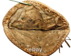 Northern California Native American Deer Skin Beaded Gauntlets Appraised Dr Lori