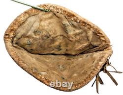 Northern California Native American Deer Skin Beaded Gauntlets Appraised Dr Lori