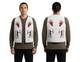 Old American Sioux Style Fully Beaded Front and Back Powwow Vest FV269
