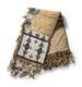 Old American Style Beaded Buffalo Hide Saddle Bags Western Native Vintage