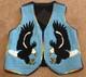 Old American Style Handmade Beaded Front Powwow Regalia Vest BV917