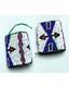 Old American Style Handmade Sioux Horse Beaded Cuffs Leather Fringes FHC19