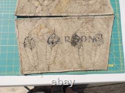 Old Museum Quality Native Beaded Gauntlet Gloves Panels Star & Feathers CARSON