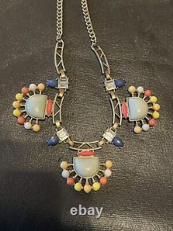 Old School His & Hers Native American Aztec Indigenous Necklaces