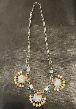 Old School His & Hers Native American Aztec Indigenous Necklaces