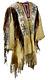 Old Style Native American Buffalo Beaded Fringe Regalia War Shirt L Size