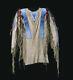 Old Style Native American Buffalo Beaded Fringes Powwow Regalia War Shirt NLS66